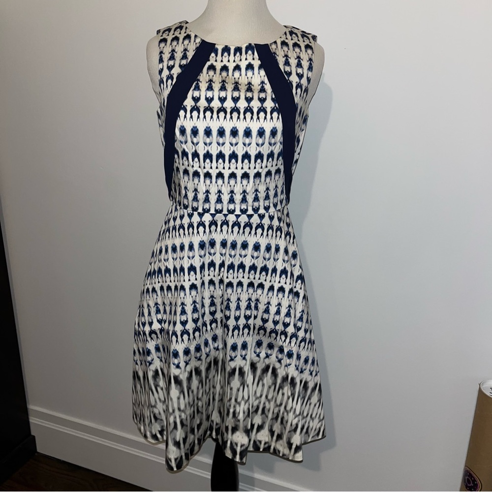 RACHEL ROY: cotton dress with contrast piecing